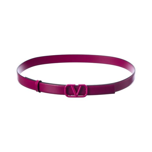 Vlogo Pink Leather Buckle 40mm Pink main image 1